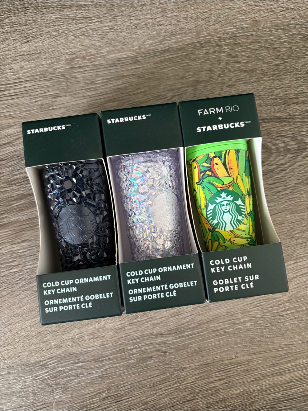 Starbucks Cup Key Chains - PRICE INCLUDES ALL - originally $13 each